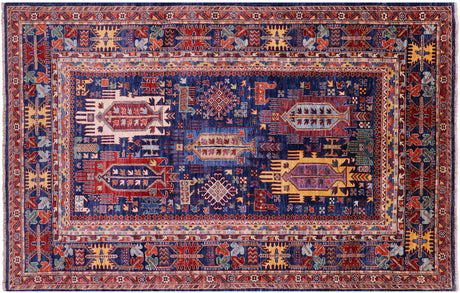 Tribal Fine Serapi Hand-Knotted Wool Rug - Manhattan Rugs
