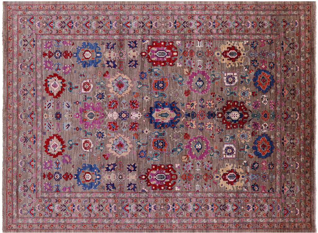 Persian Heriz Serapi Handmade Wool Rug - Manhattan Rugs