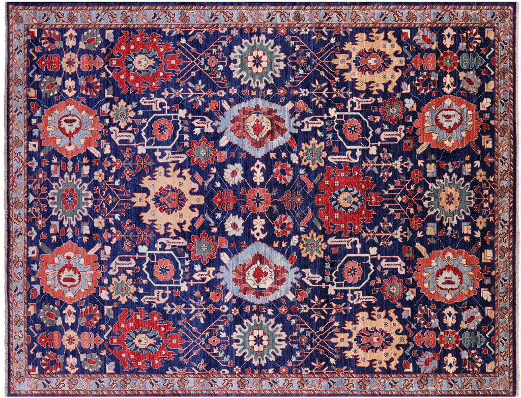 Persian Heriz Serapi Handmade Wool Rug - Manhattan Rugs