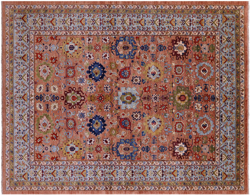 Persian Heriz Serapi Hand Knotted Wool Rug - Manhattan Rugs