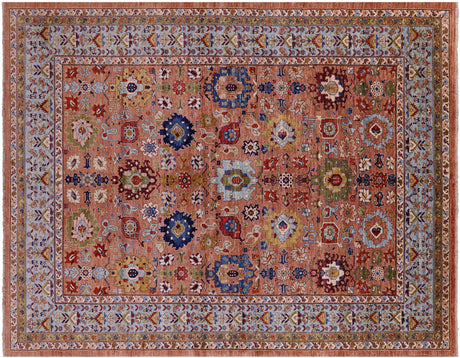 Persian Heriz Serapi Hand Knotted Wool Rug - Manhattan Rugs