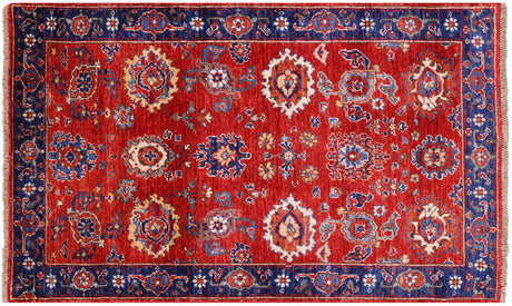 Persian Heriz Serapi Handmade Rug - Manhattan Rugs