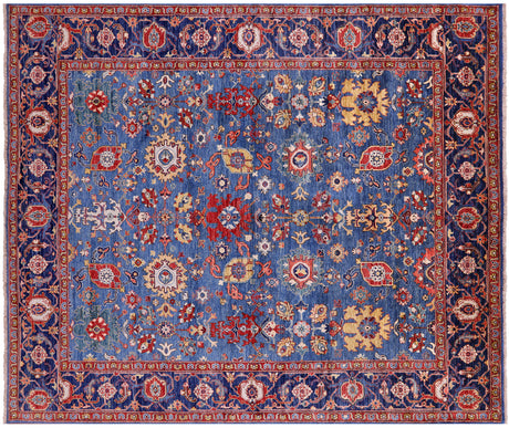 Persian Heriz Serapi Handmade Wool Rug - Manhattan Rugs