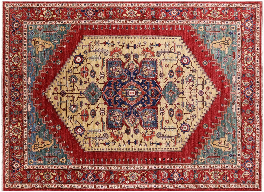 Persian Fine Serapi Handmade Wool Area Rug - Manhattan Rugs