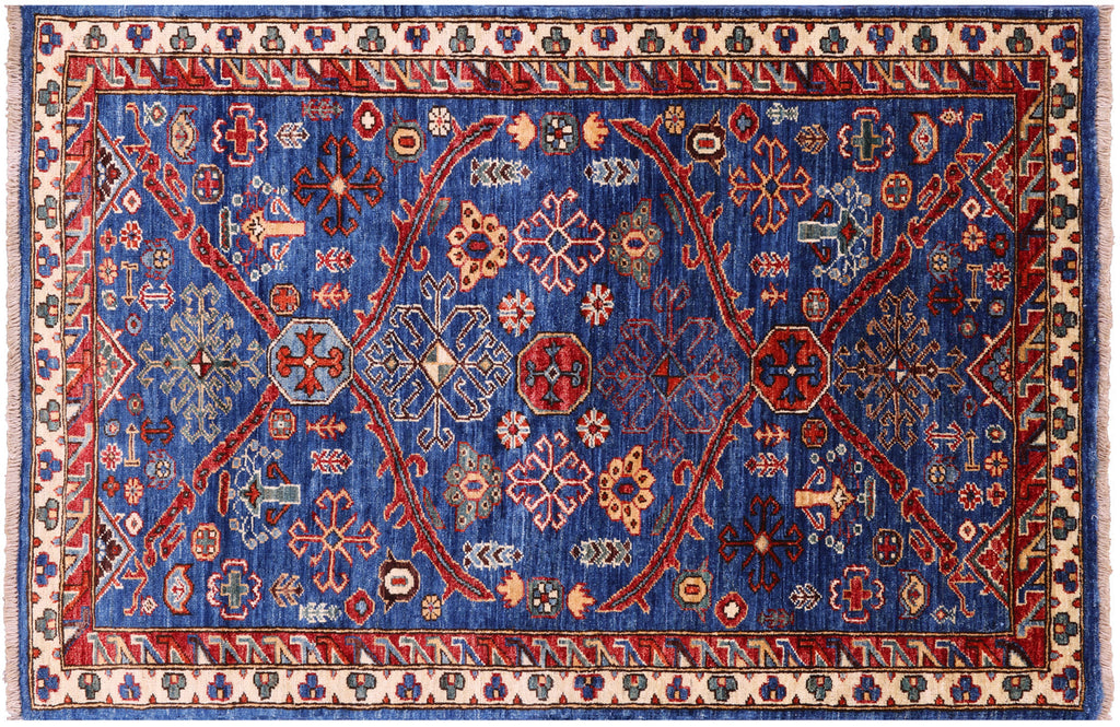 Handmade Persian Heriz Serapi Wool Rug - Manhattan Rugs