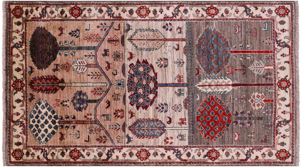 Persian Tribal Gabbeh Handmade Wool Rug - Manhattan Rugs