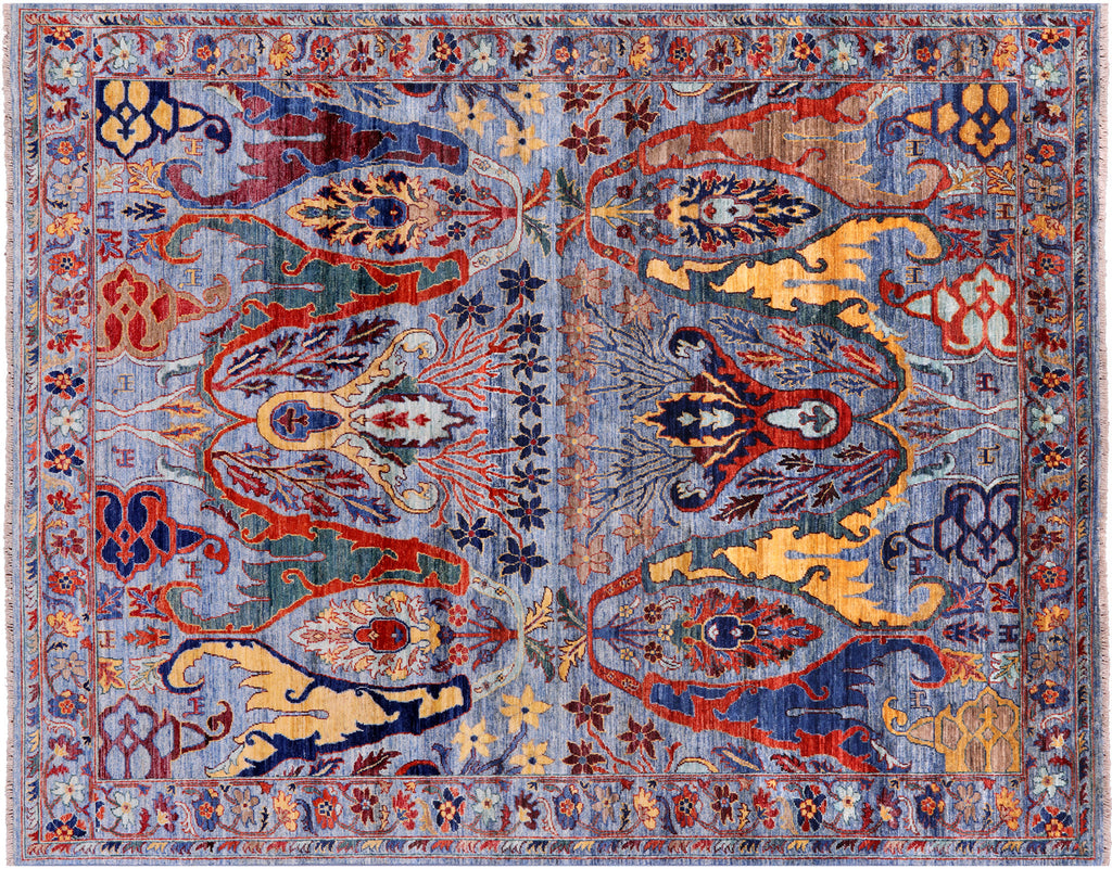 Persian Heriz Serapi Hand-Knotted Wool Rug - Manhattan Rugs