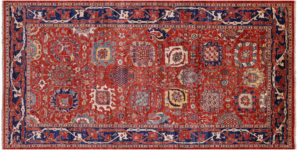 Persian Heriz Serapi Handmade Rug - Manhattan Rugs
