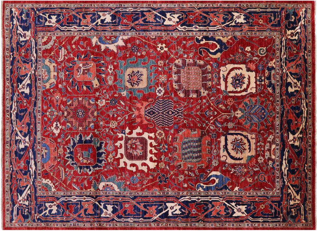 Handmade Persian Heriz Serapi Rug - Manhattan Rugs