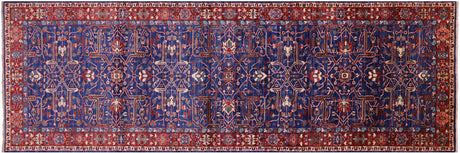 Runner Persian Heriz Serapi Handmade Rug - Manhattan Rugs