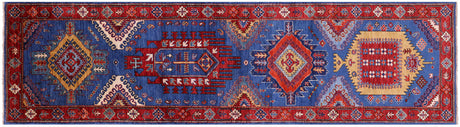 Persian Heriz Serapi Hand Knotted Runner Rug - Manhattan Rugs