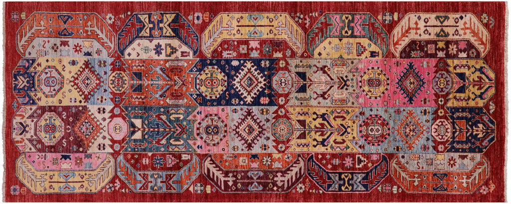 Runner Tribal Fine Serapi Hand-Knotted Wool Rug - Manhattan Rugs