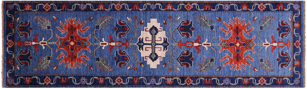 Persian Heriz Serapi Handmade Runner Rug - Manhattan Rugs