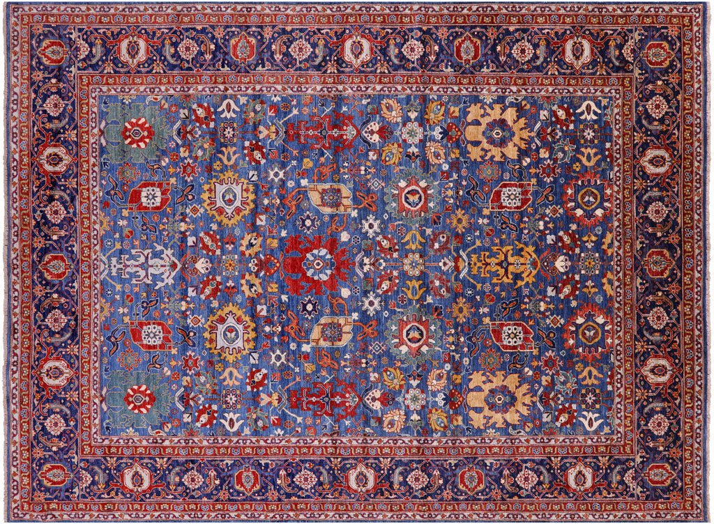 Persian Heriz Serapi Handmade Wool Rug - Manhattan Rugs