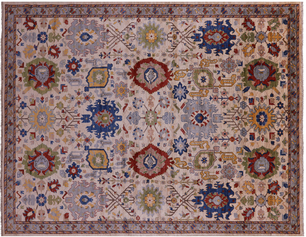 Hand-Knotted Persian Heriz Serapi Wool Rug - Manhattan Rugs