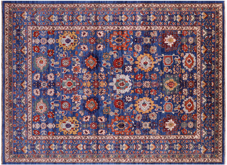 Persian Heriz Serapi Handmade Wool Rug - Manhattan Rugs