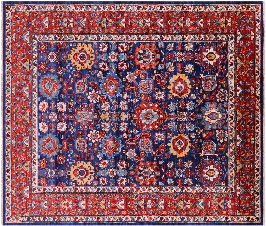 Persian Heriz Serapi Hand Knotted Wool Rug - Manhattan Rugs