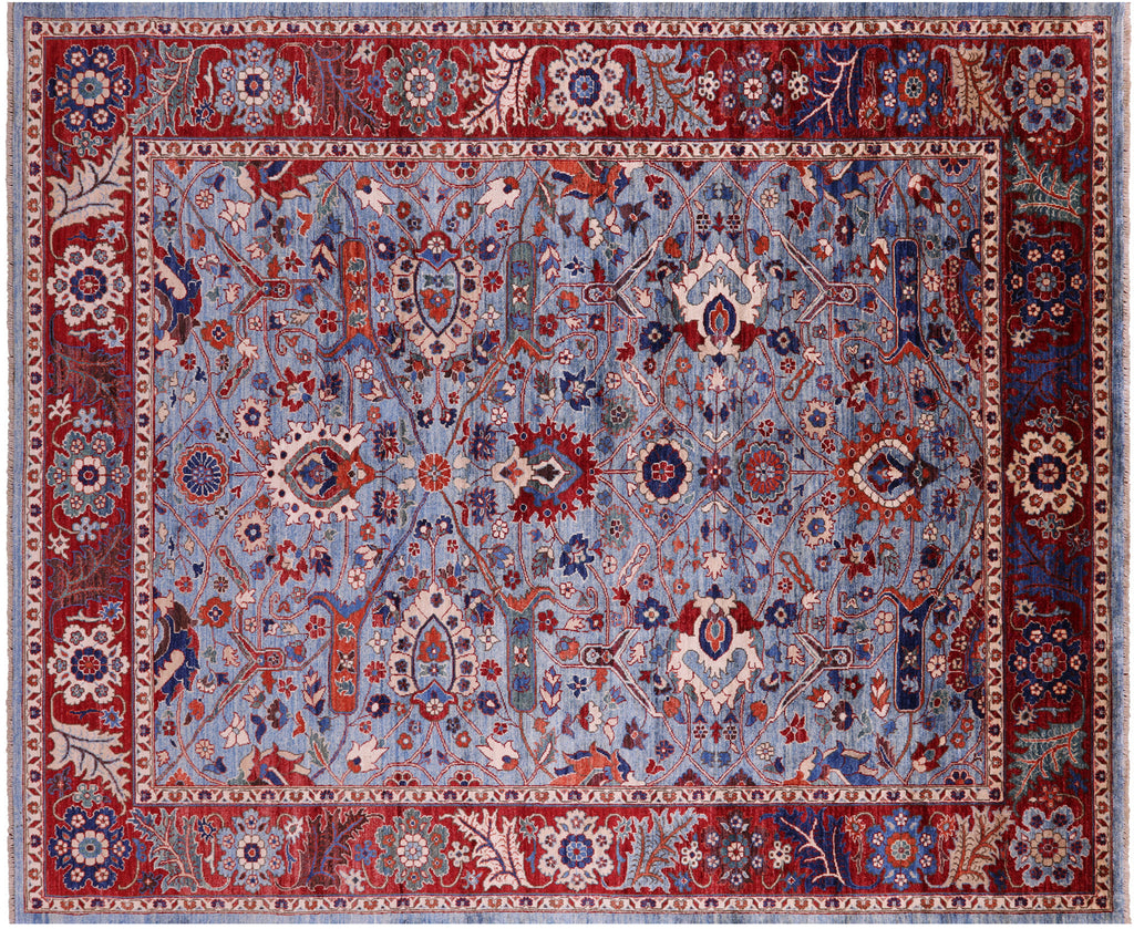 Hand Knotted Persian Heriz Serapi Wool Rug - Manhattan Rugs