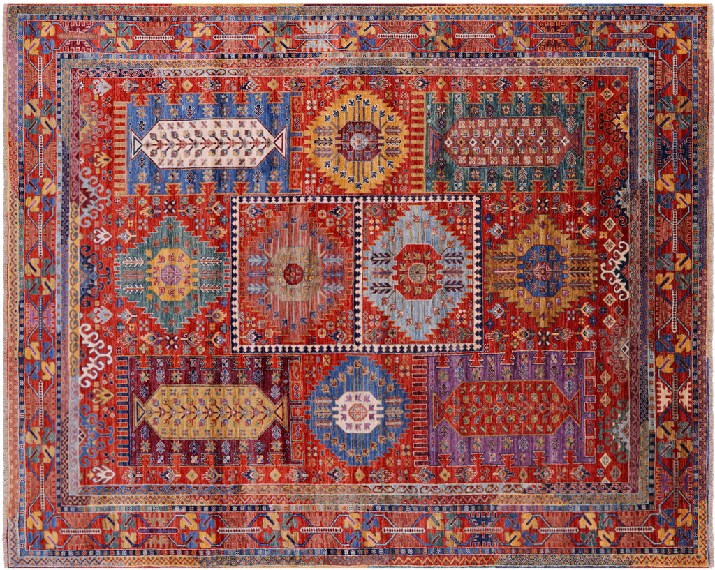 Tribal Fine Serapi Hand Knotted Wool Rug - Manhattan Rugs