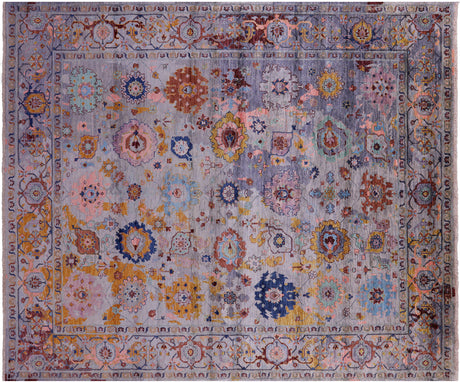 Handmade Transitional Persian Heriz Serapi Rug - Manhattan Rugs