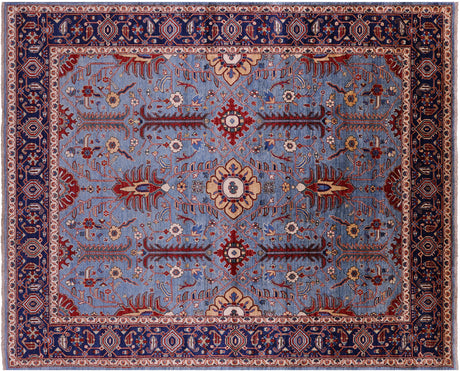 Persian Heriz Serapi Hand Knotted Rug - Manhattan Rugs
