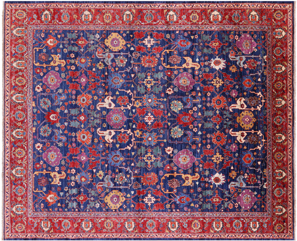 Persian Heriz Serapi Handmade Wool Rug - Manhattan Rugs
