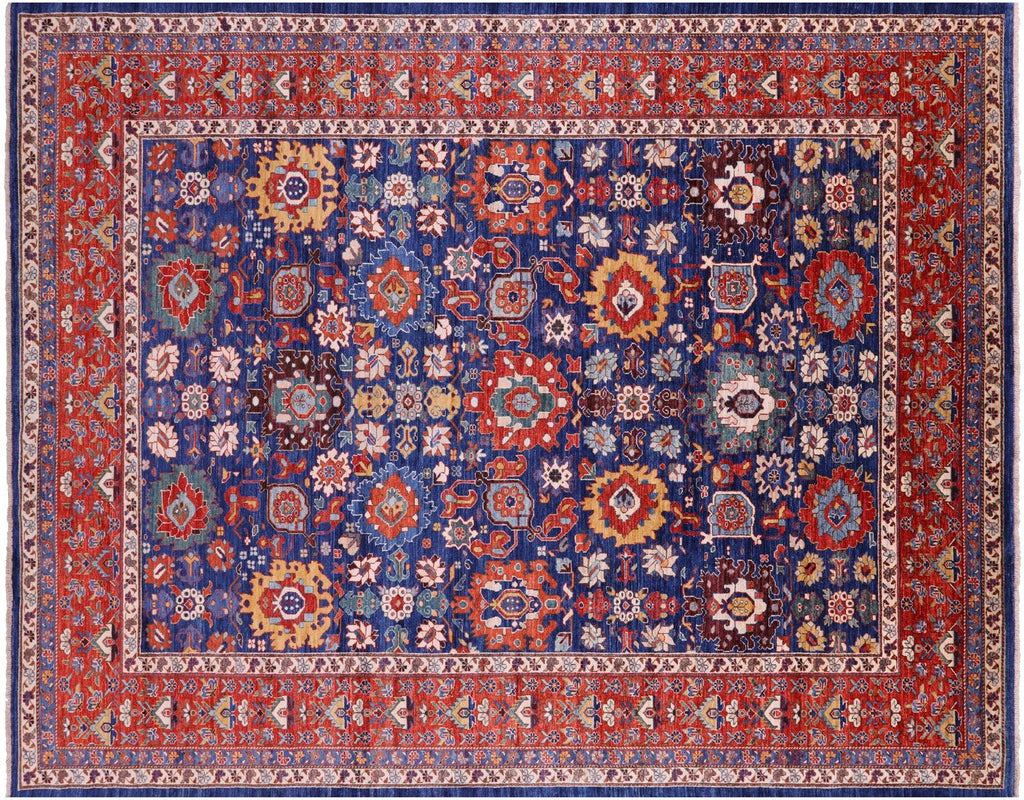 Persian Heriz Serapi Hand-Knotted Wool Rug - Manhattan Rugs