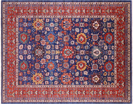 Persian Heriz Serapi Hand-Knotted Wool Rug - Manhattan Rugs