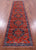 Red Persian Heriz Serapi Handmade Runner Rug - Manhattan Rugs