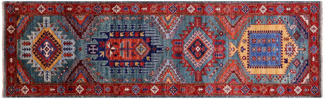 Runner Persian Heriz Serapi Handmade Rug - Manhattan Rugs