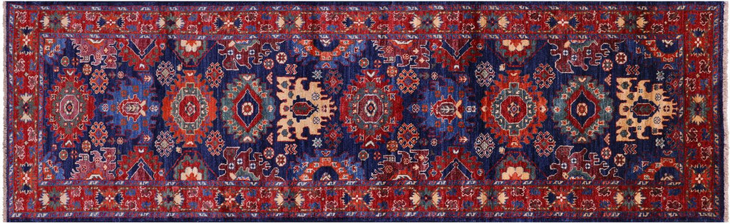 Persian Heriz Serapi Handmade Runner Rug - Manhattan Rugs