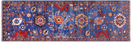 Runner Persian Heriz Serapi Handmade Rug - Manhattan Rugs