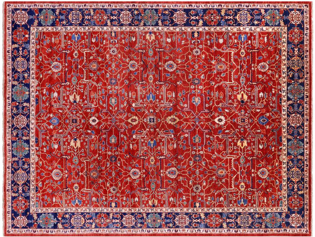 Handmade Persian Heriz Serapi Wool Rug - Manhattan Rugs