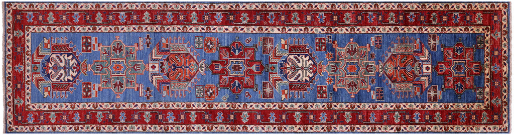 Runner Persian Heriz Serapi Handmade Wool Rug - Manhattan Rugs