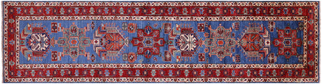 Runner Persian Heriz Serapi Handmade Wool Rug - Manhattan Rugs
