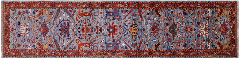 Runner Persian Heriz Serapi Handmade Rug - Manhattan Rugs
