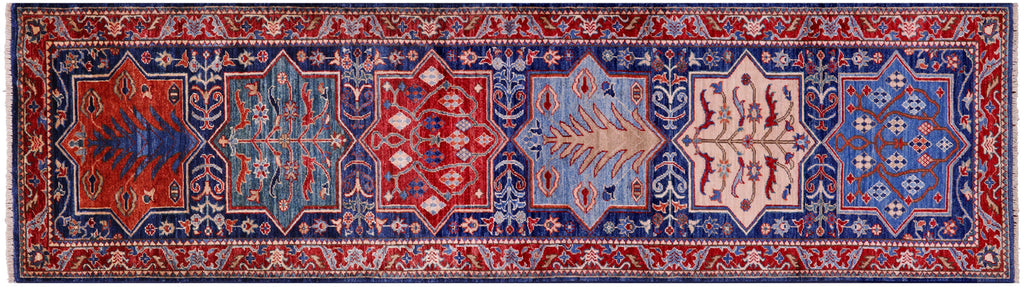 Persian Heriz Serapi Handmade Runner Rug - Manhattan Rugs
