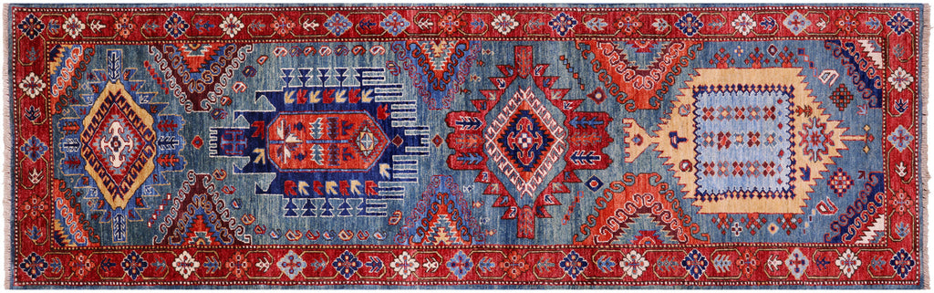 Runner Persian Heriz Serapi Handmade Rug - Manhattan Rugs