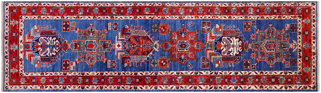 Runner Persian Heriz Serapi Handmade Rug - Manhattan Rugs