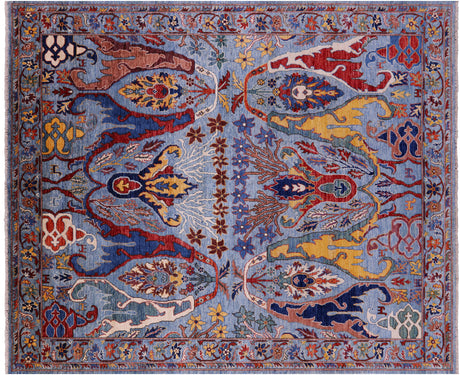 Persian Heriz Serapi Hand Knotted Rug - Manhattan Rugs