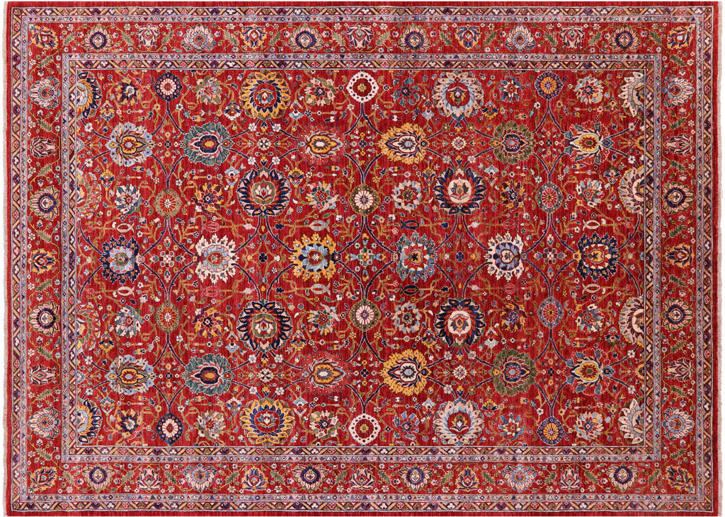 Persian Heriz Serapi Handmade Rug - Manhattan Rugs