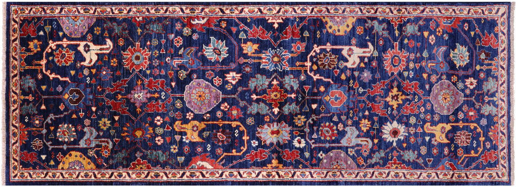 Runner Persian Heriz Serapi Hand-Knotted Rug - Manhattan Rugs