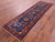Persian Heriz Serapi Hand-Knotted Wool Runner Rug - Manhattan Rugs