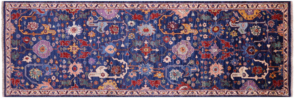 Hand Knotted Persian Heriz Serapi Runner Rug - Manhattan Rugs
