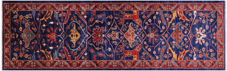 Runner Persian Heriz Serapi Handmade Rug - Manhattan Rugs