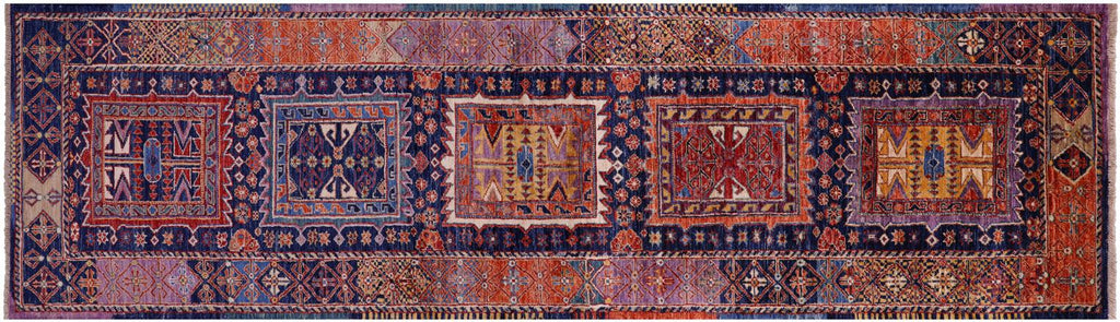 Runner Tribal Fine Serapi Hand Knotted Rug - Manhattan Rugs