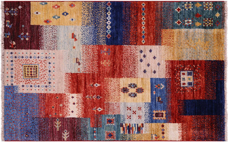 Persian Gabbeh Tribal Handmade Rug - Manhattan Rugs