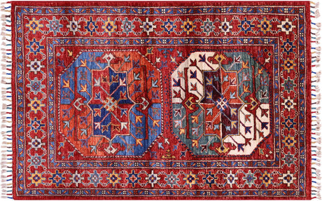 Super Turkmen Ersari Hand Knotted Wool Rug - Manhattan Rugs