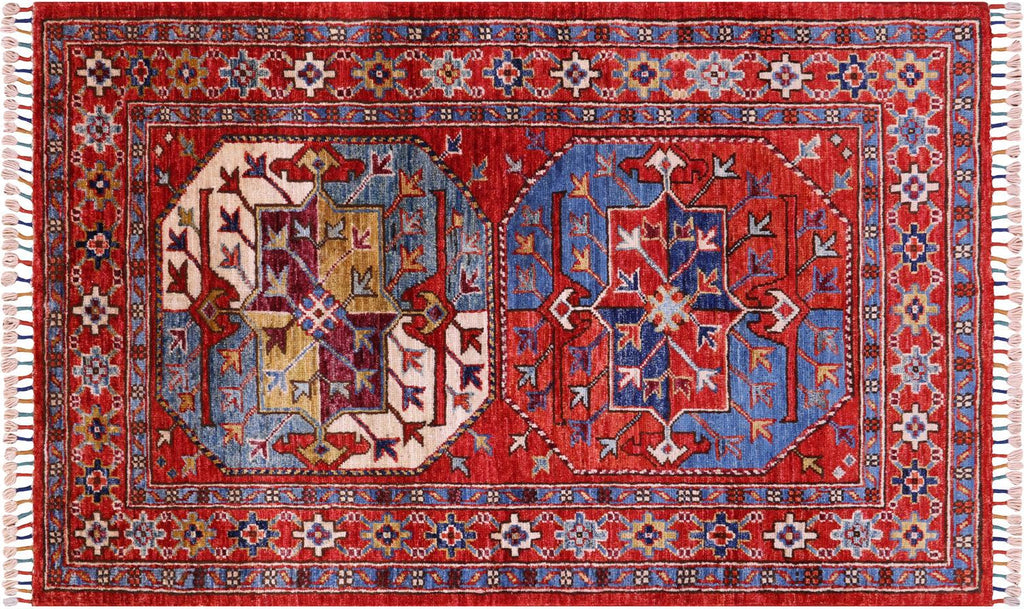 Super Turkmen Ersari Hand Knotted Rug - Manhattan Rugs