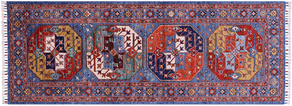 Super Turkmen Ersari Hand Knotted Runner Rug - Manhattan Rugs